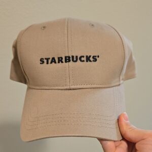 Starbucks Tan Baseball Hat